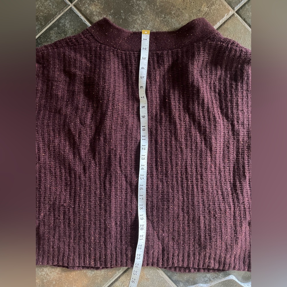 🇨🇦 Frank And Oak lambswool blend cardigan academia knit quiet luxury sweater - Picture 7 of 8